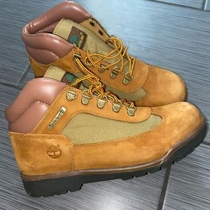 Timberland / size: 7Y / color: Sundance brown